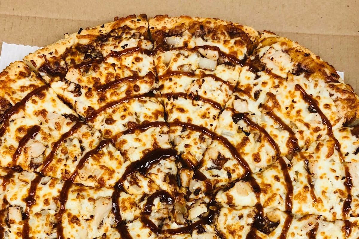 10" BBQ Chicken Pizza and Choice of Second Pizza