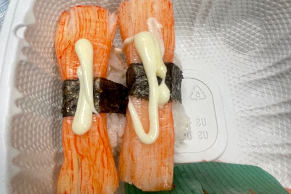 S12. Crab Meat Sushi (2pcs)