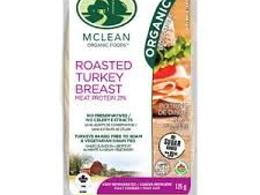 MCLEAN ROASTED TURKEY BREAST NO SUGAR 125G