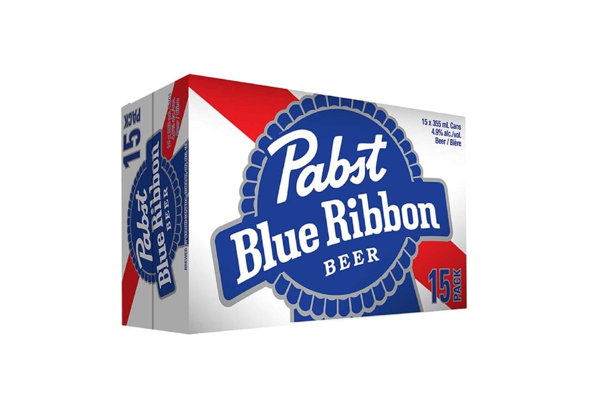 Pabst Blue Ribbon (15 Pack Cans) (15 x 355 ml)