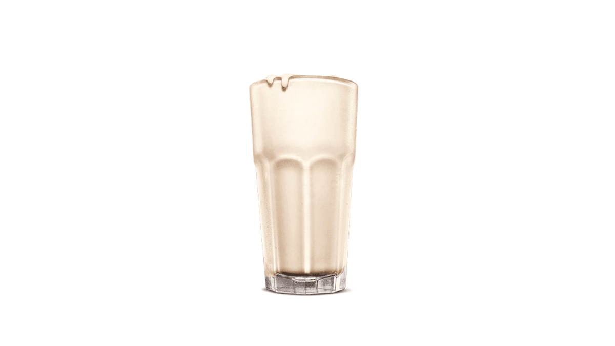 Lait fouetté à la vanille