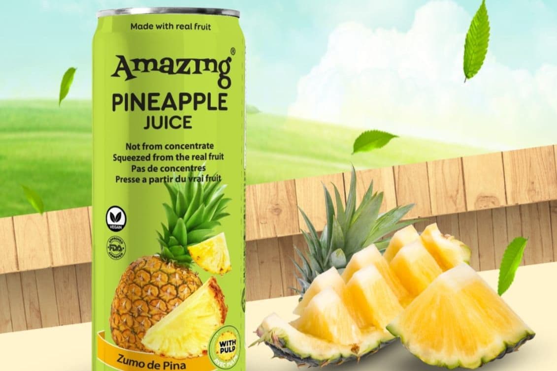 Amazing - Pineapple Juice with Pulp (330ml)