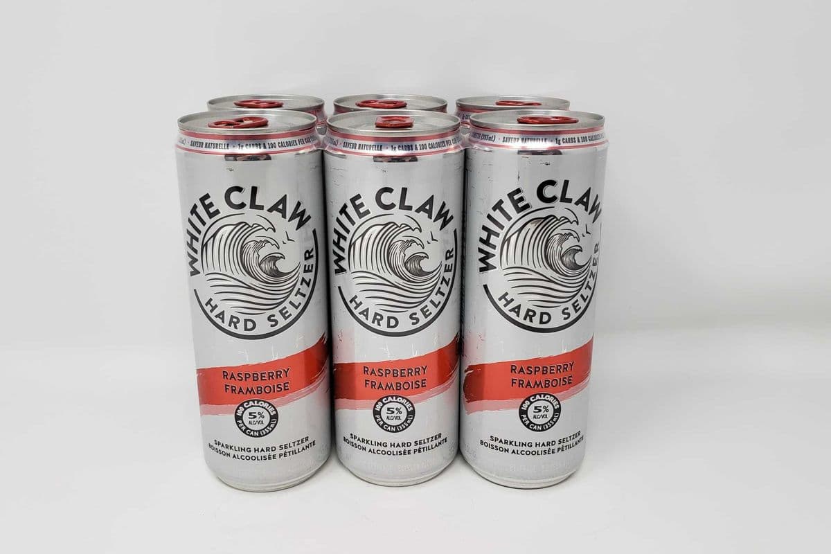 WHITE CLAW - RASPPBERRY (6 x 355ml Can)