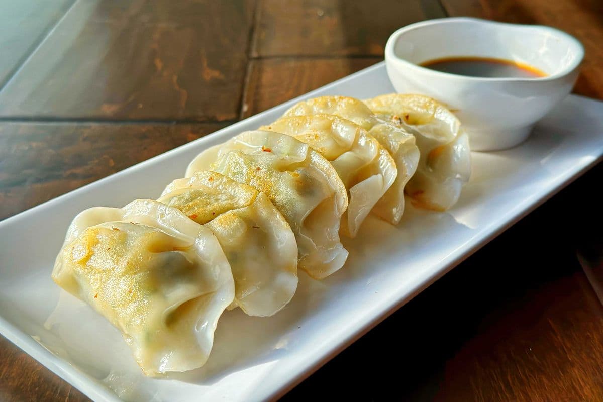 523 Pan Fried Chicken Dumpling