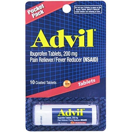 Advil Tablet Vials (10 Pack)