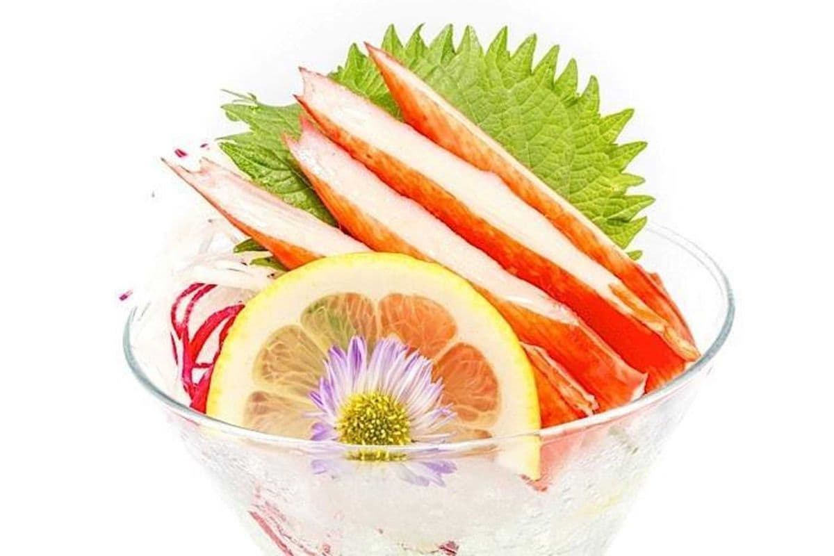 101a. Crab Stick Sashimi (Kani) (4 pcs)