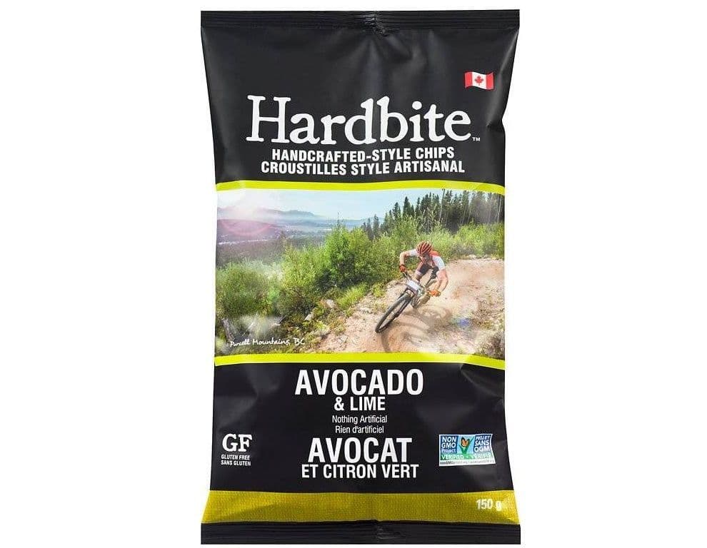 Hardbite Avocado and lime Chips (Each 150 gm)