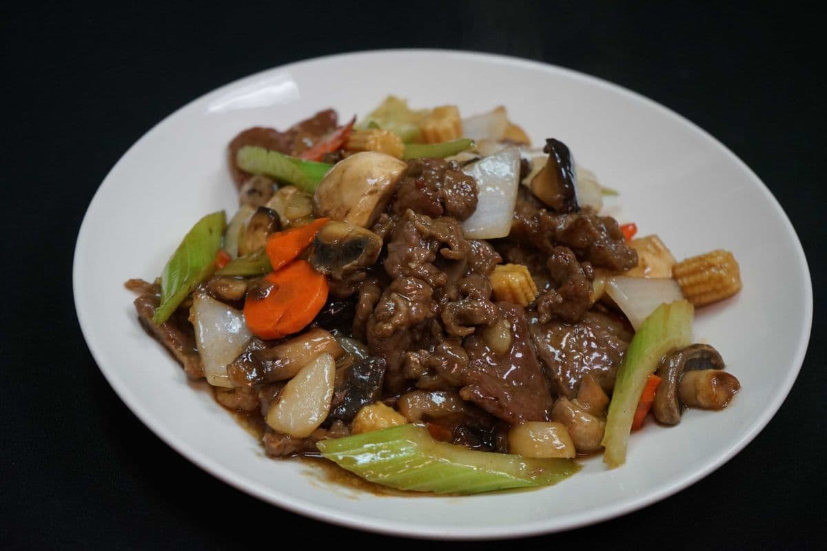 46. Two Kinds of Mushroom Beef