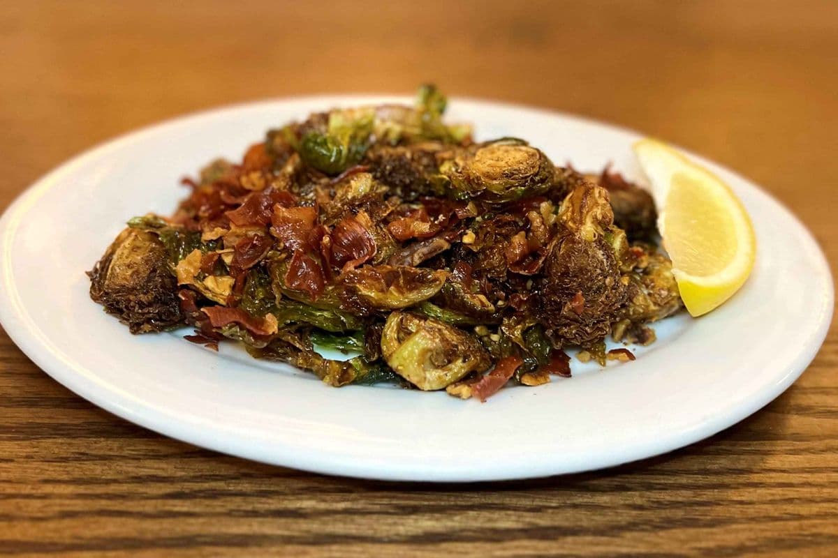 Maple Walnut Brussels Sprouts