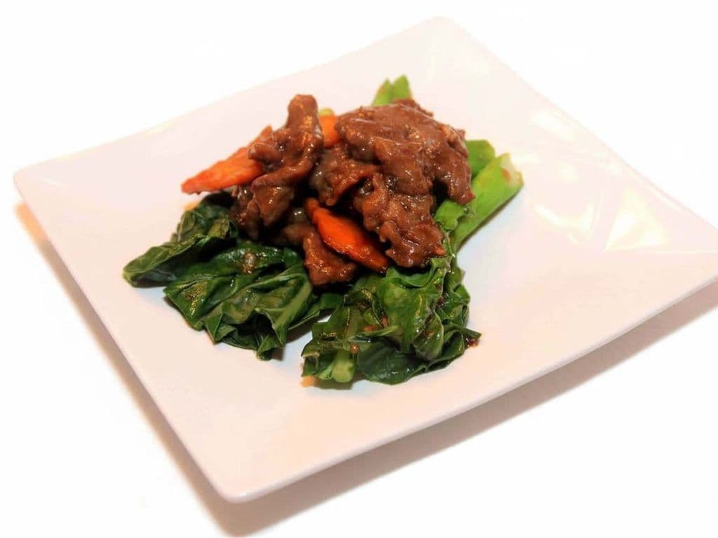 Beef with Chinese Broccoli