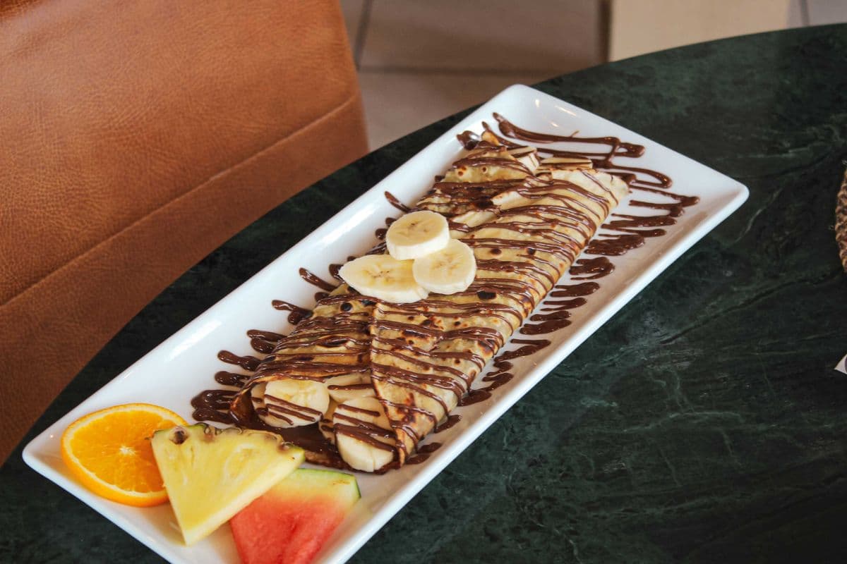 Crêpe choco bananes