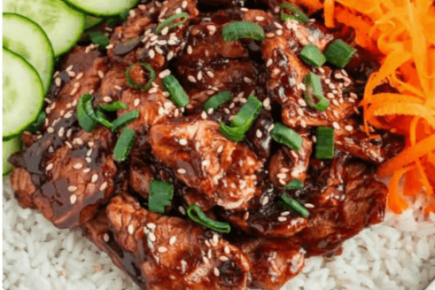 照烧牛肉饭 / Teriyaki Beef
