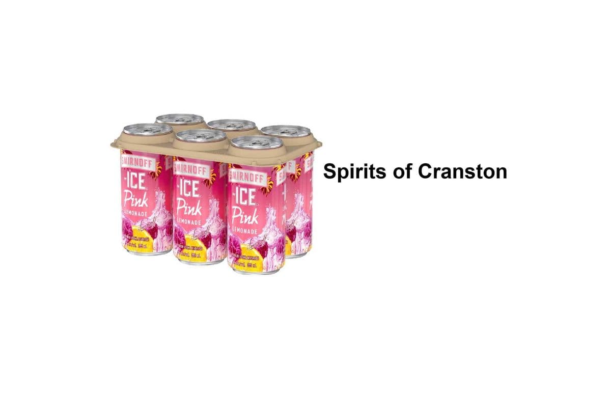 SMIRNOFF ICE PINK LEMONADE 6 CANS (1 x 6x355ML)