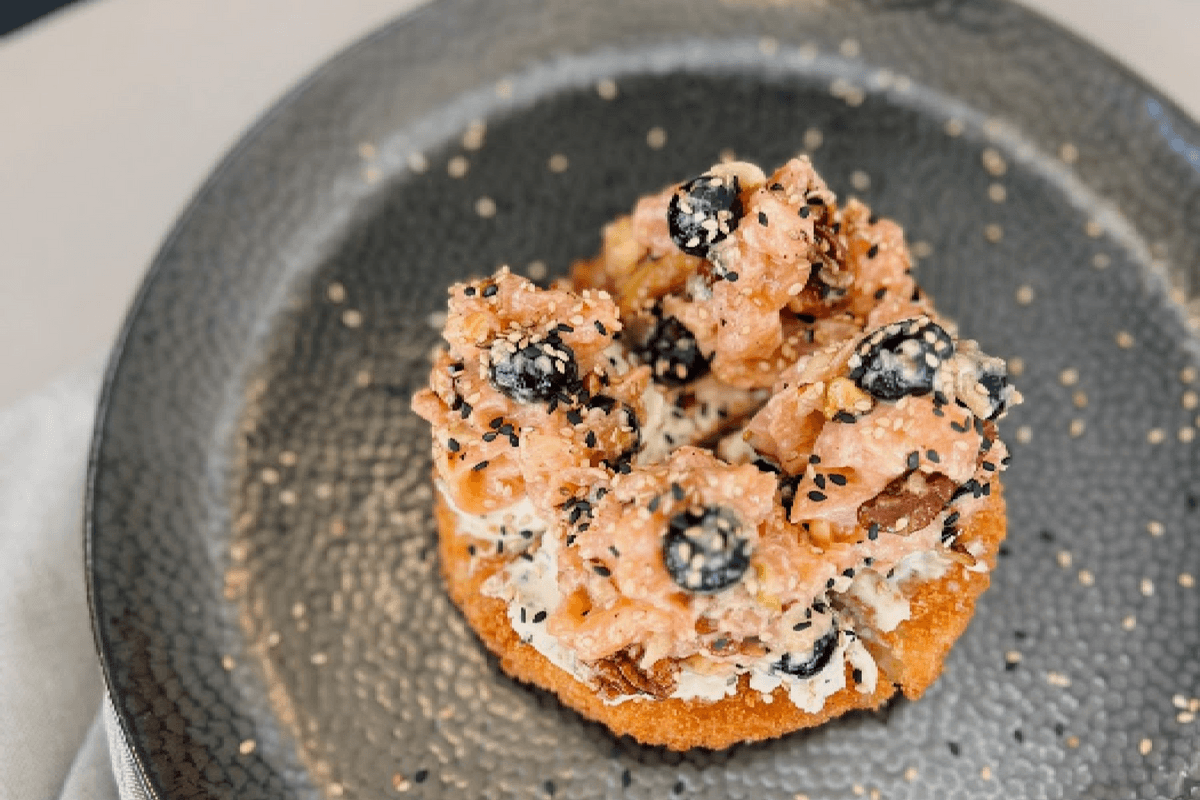 Pizza sushi saumon et boursin (4 mcx)