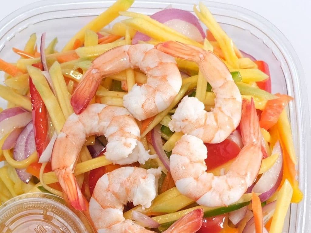 Mango Shrimp Salad (芒果虾沙拉)