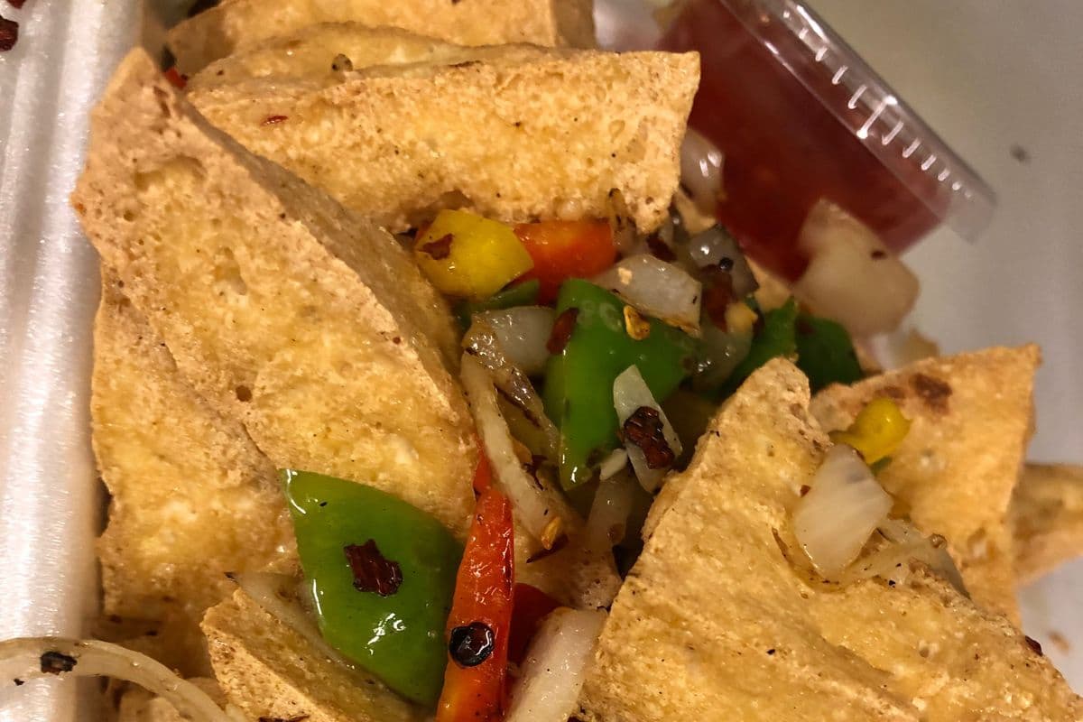 7. Salt and Pepper Deep Fried Tofu(GF)
