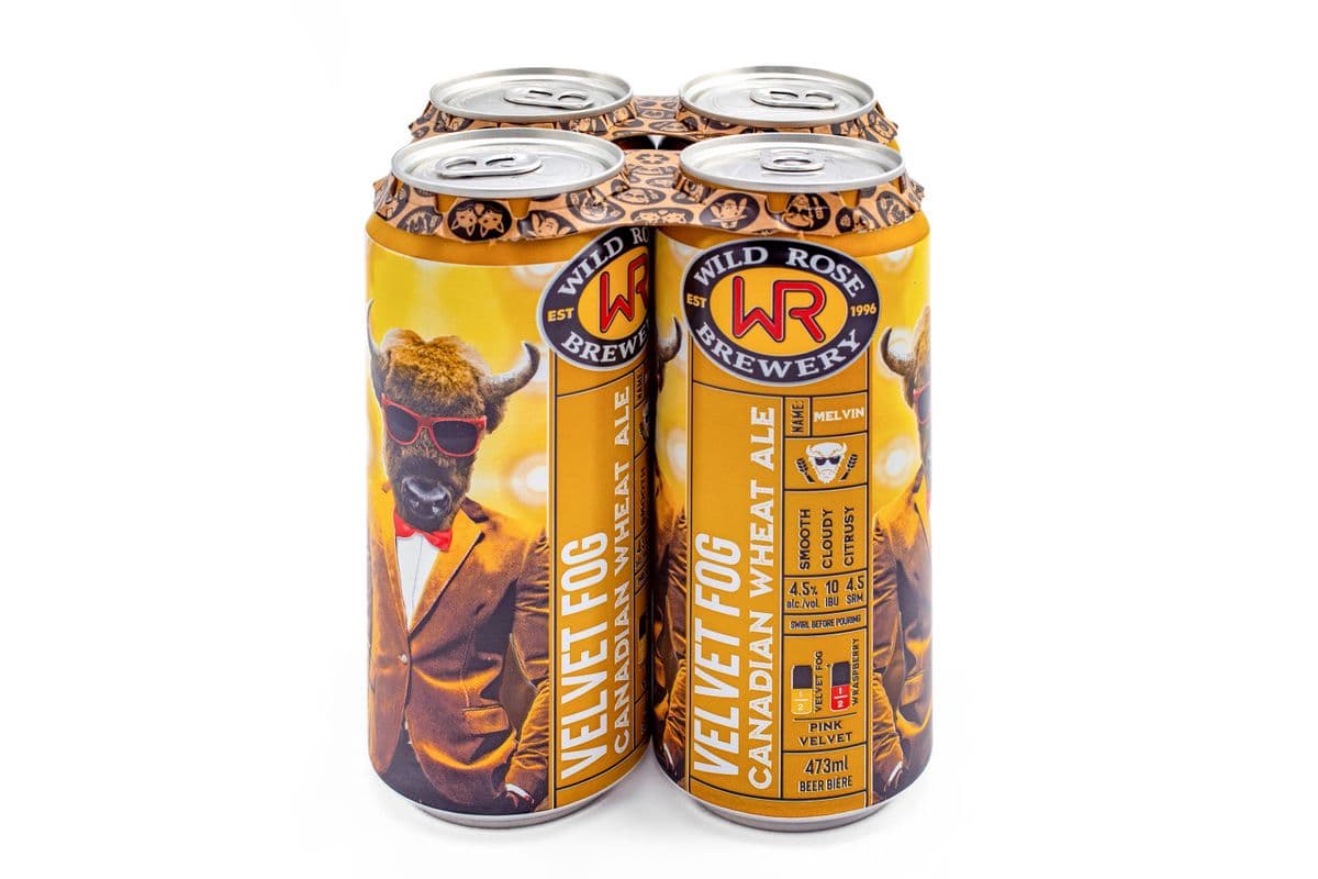 Wild Rose Velvet Fog (4 x 473 ml Cans)