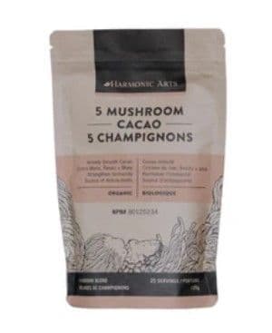 Harmonic Arts 5 Mushroom Drinking Cacao 125g