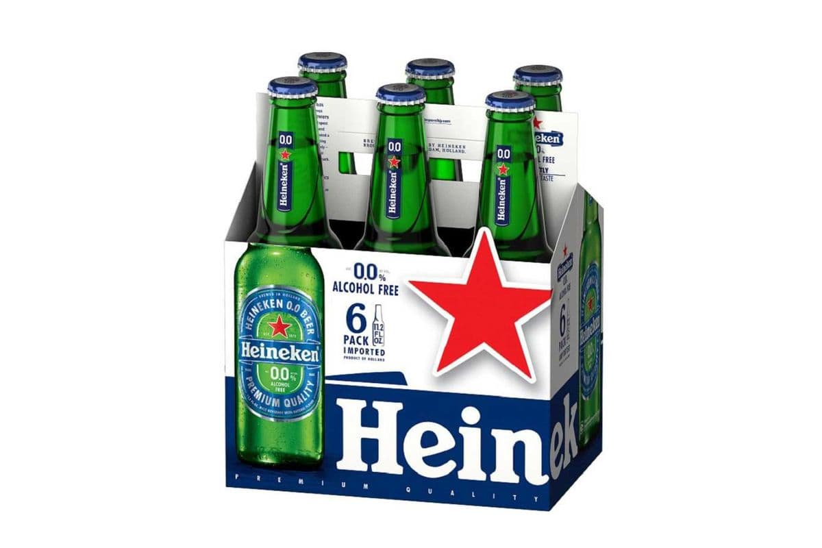 Heineken NA 0.0 (6 Pack Bottles) (330ml)