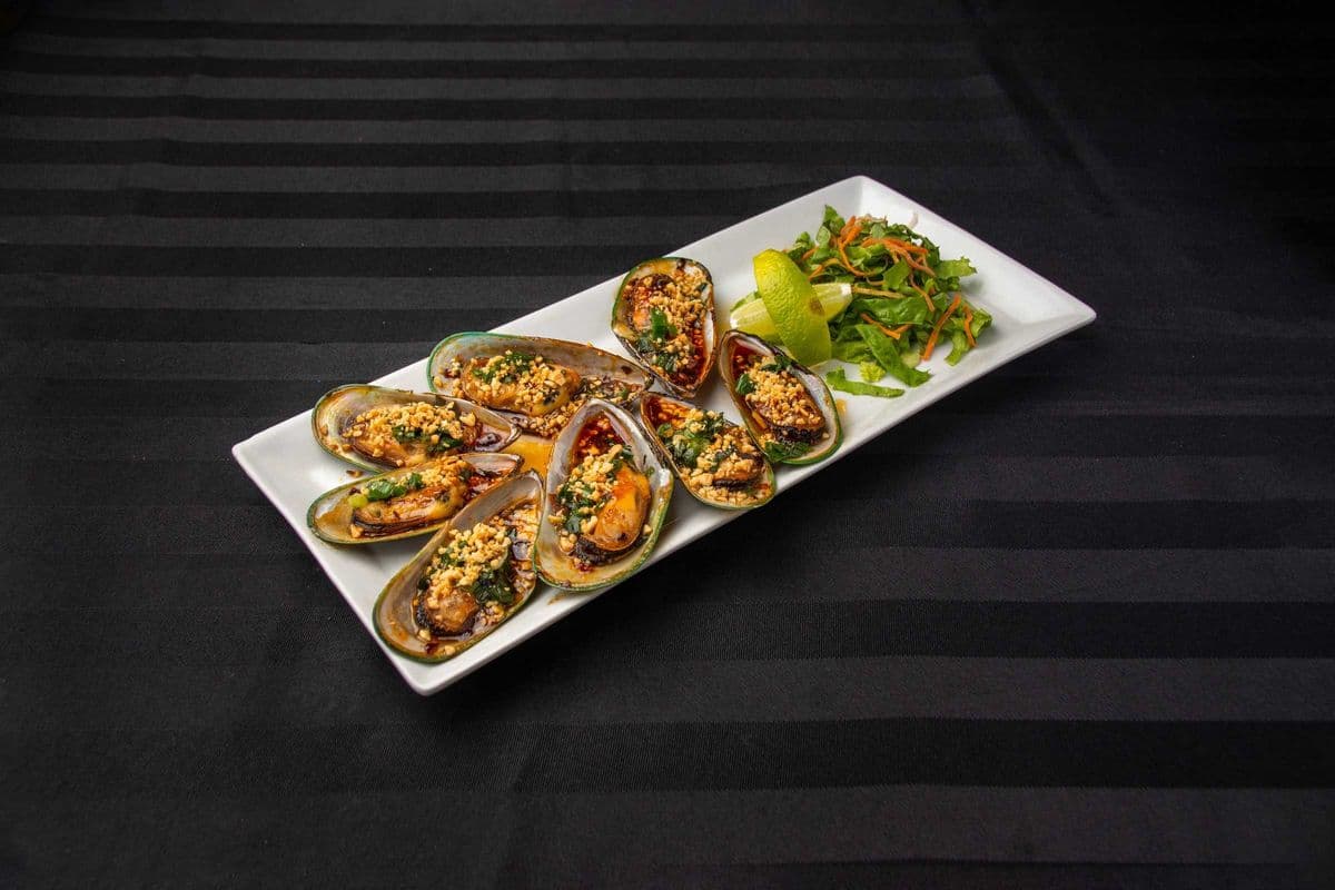 D. Grilled Mussels