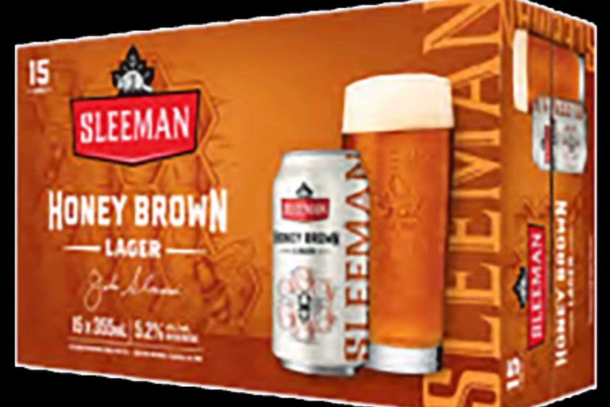 15C Sleeman's Honey Brown LTO SALE!! save $6.00 reg. $34.99 ends Aug. 31, 2026 (15 x 355 ml Cans)