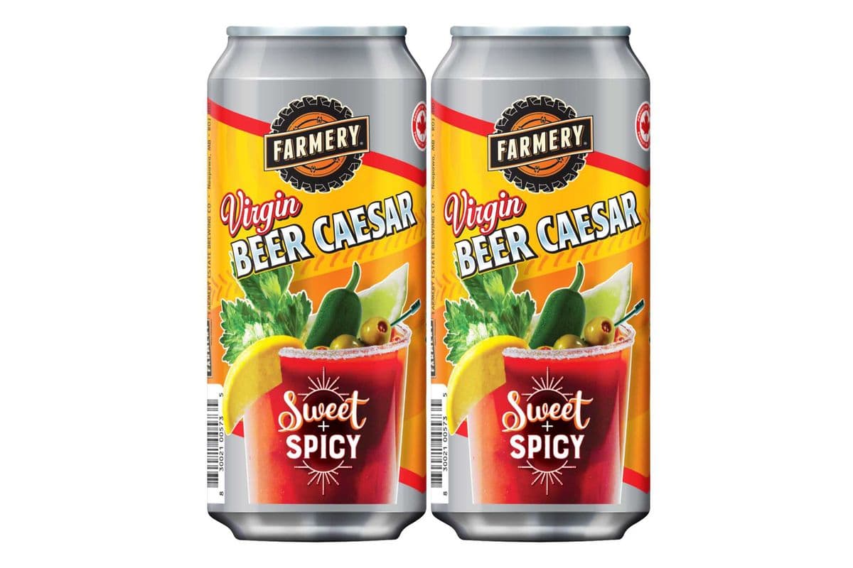 PAIR - Virgin Beer Caesar Sweet & Spicy 2 x 473ml