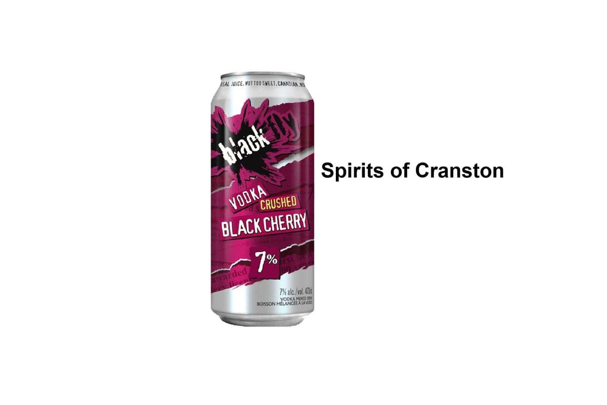 BLACK FLY VODKA CRUSHED BLACK CHERRY 473ML (1 x 473ML)
