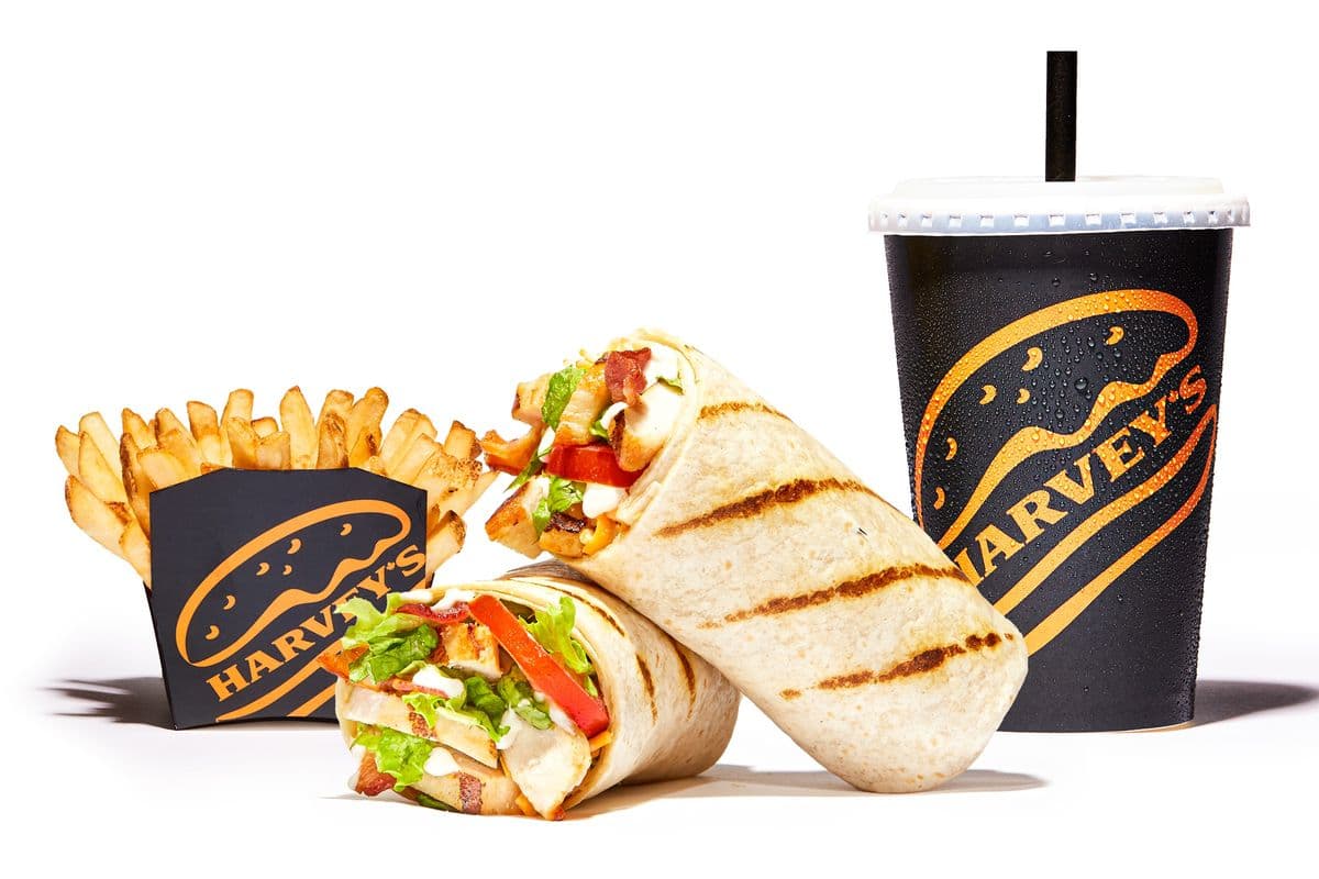 Grilled Chicken Wrap Combo