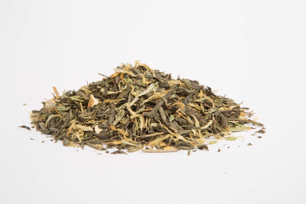 Thé vert Sencha au citron décaféiné / Sencha Green Tea Decaf with Lemon