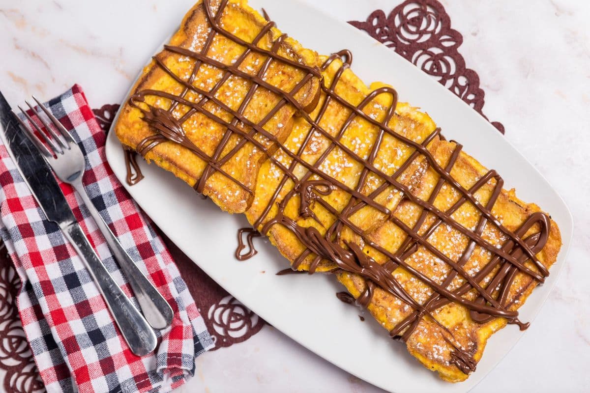 Nutella French Toast (3 pcs)
