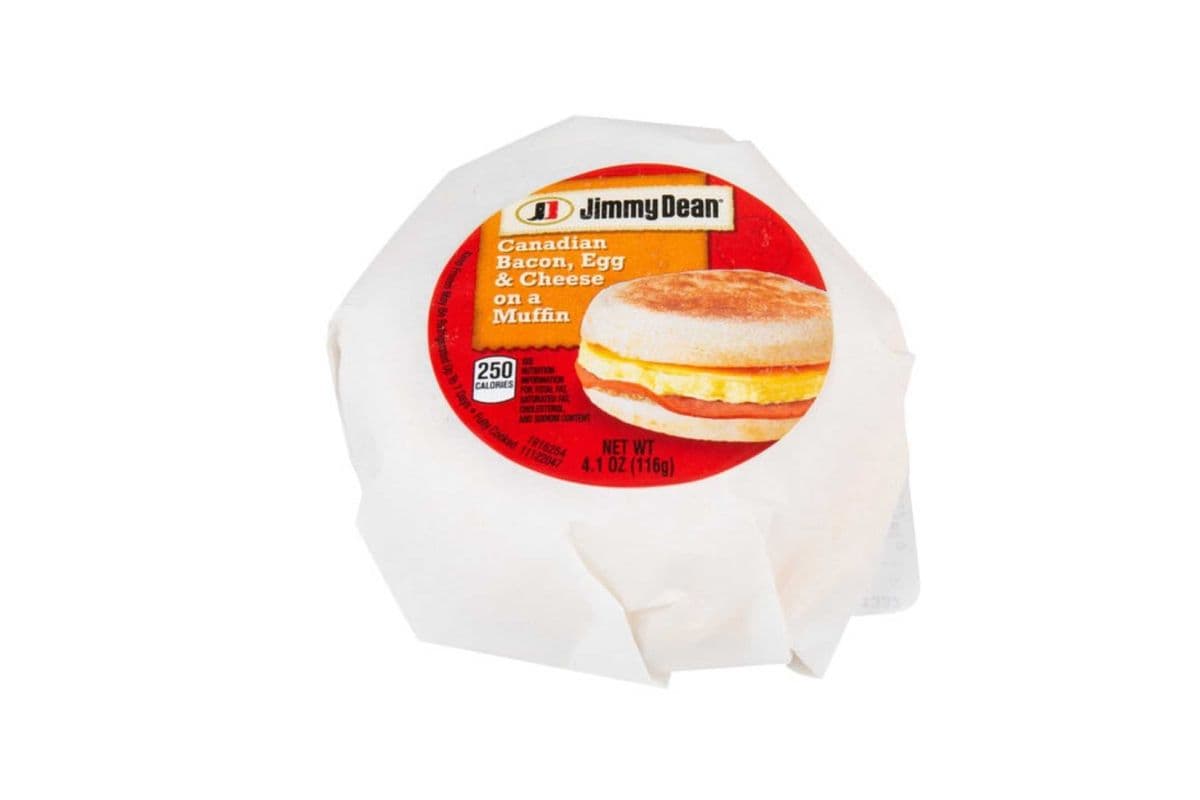 Jimmy Dean Egg, Cheese & Bacon-Muffin Sandwich (104g)