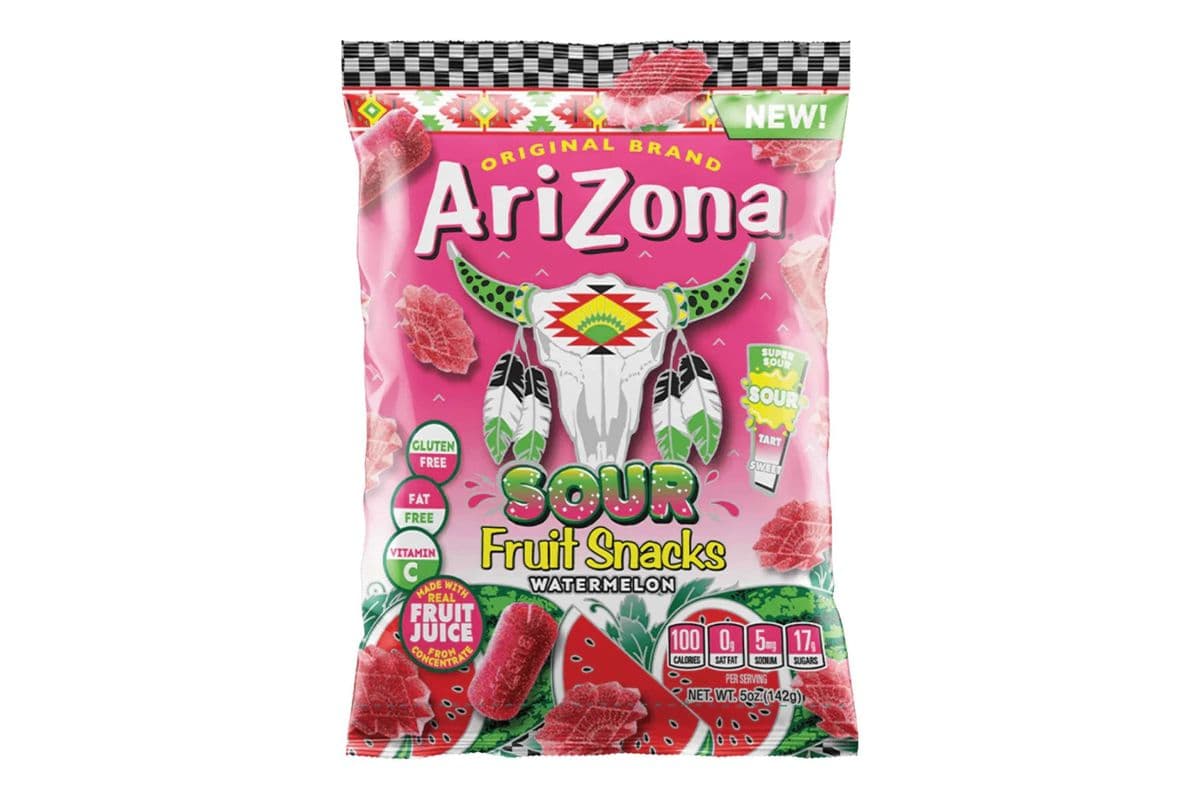 Arizona Sour Fruit Snacks Watermelon (142g) (100 Cal)