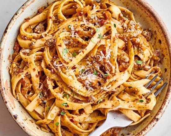 Fettuchini Bolognaise