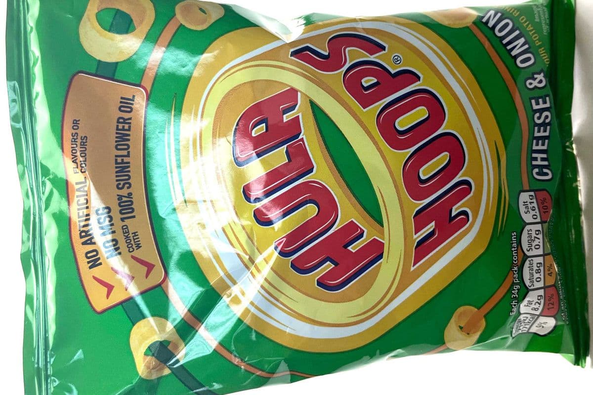 Hula Hoops Slat & Vinegar 34g