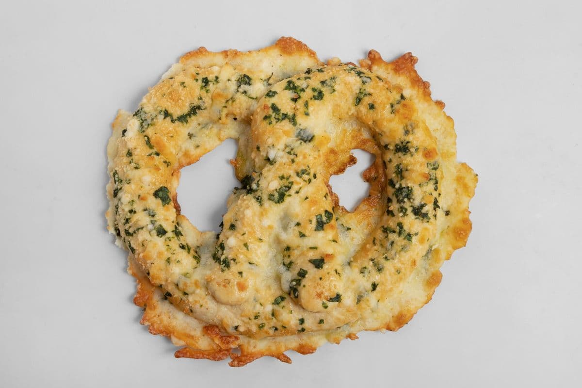 Asiago Spinach Pretzel