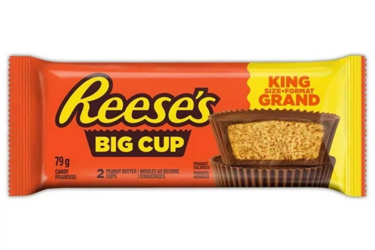 Reese's big cup with caramel (79g) (400 Cal)