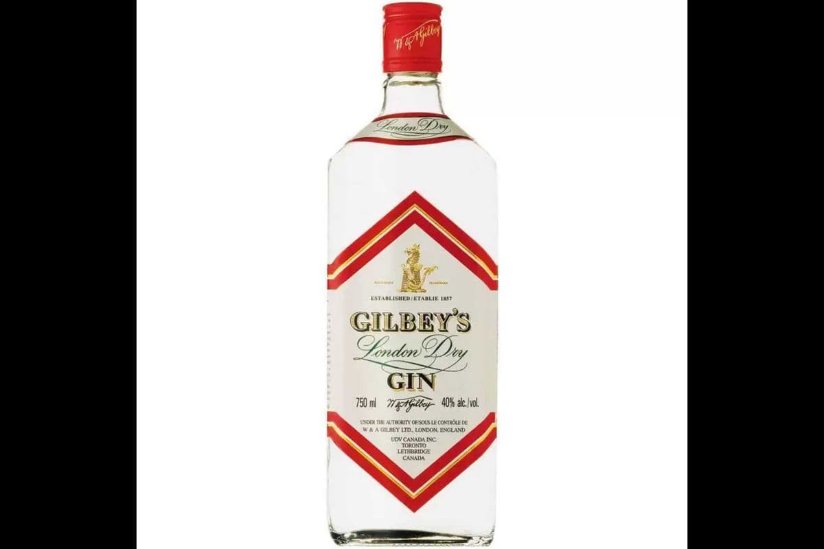 GILBEY'S LONDON DRY GIN (1 x 750ML)