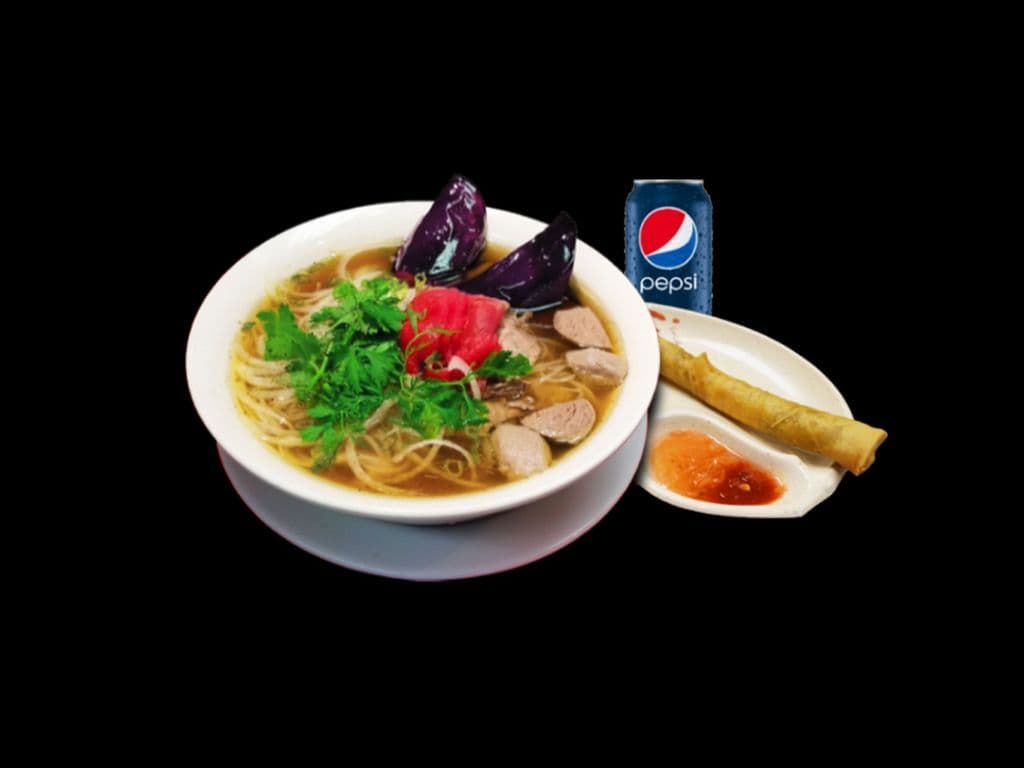 Combo 2. Pho Special Beef Noodle Soup