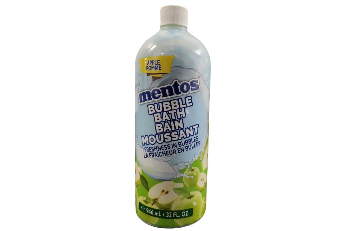 Mentos Apple Bubble Bath