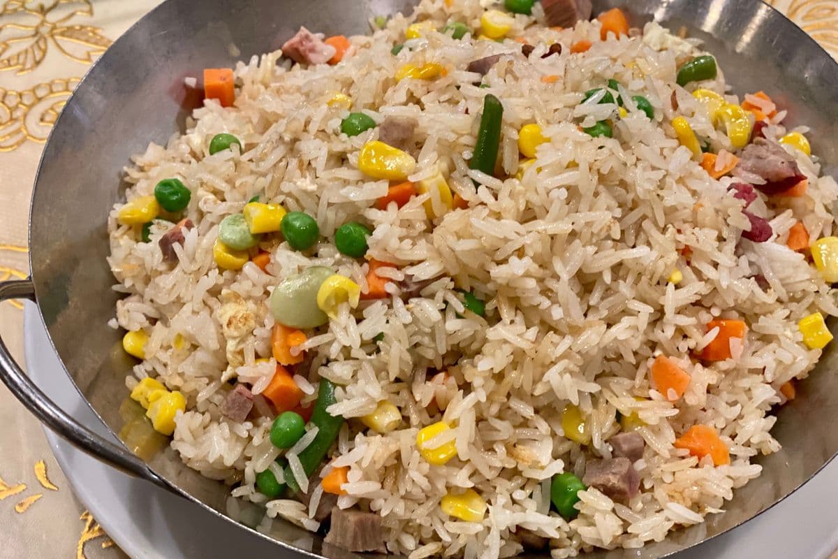 20. Barbecue Pork Fried Rice叉烧炒饭