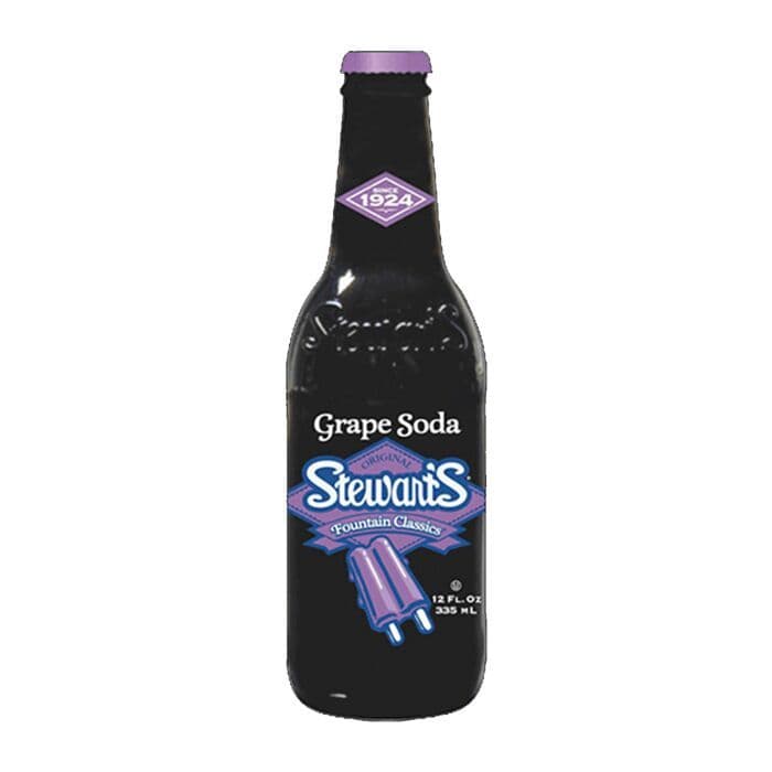 Sterwart's Soda Raisin 355ml/ Stewart's Grape Soda 355ml