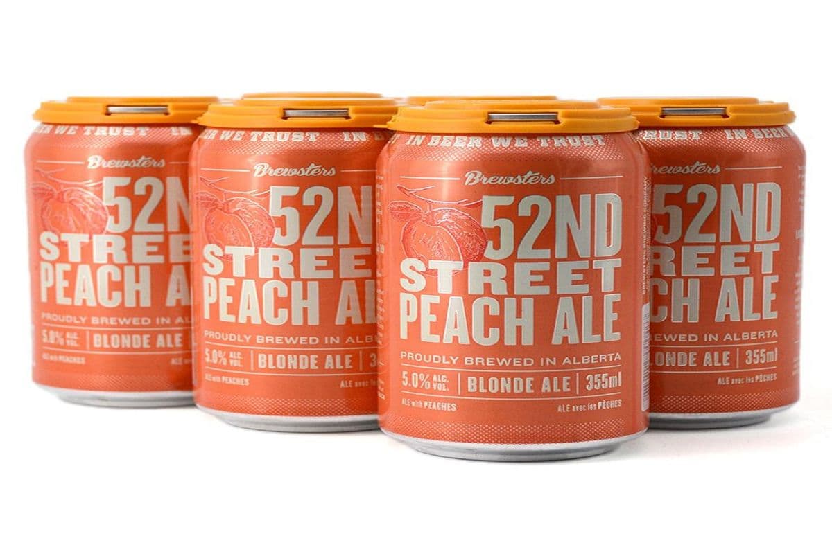 816253. Brewsters 52nd Street Peach Ale (6pcs) (1 x 6pc )