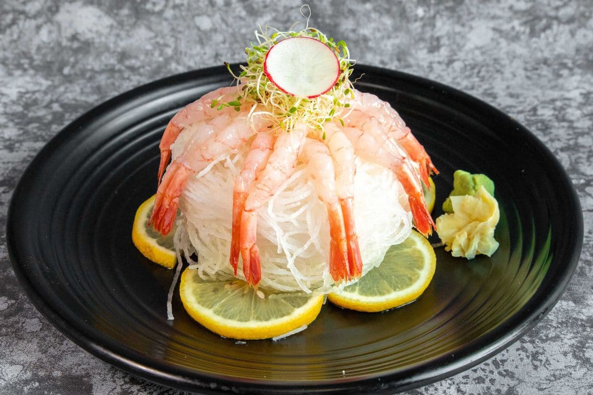 Amaebi Sashimi (7 pcs)