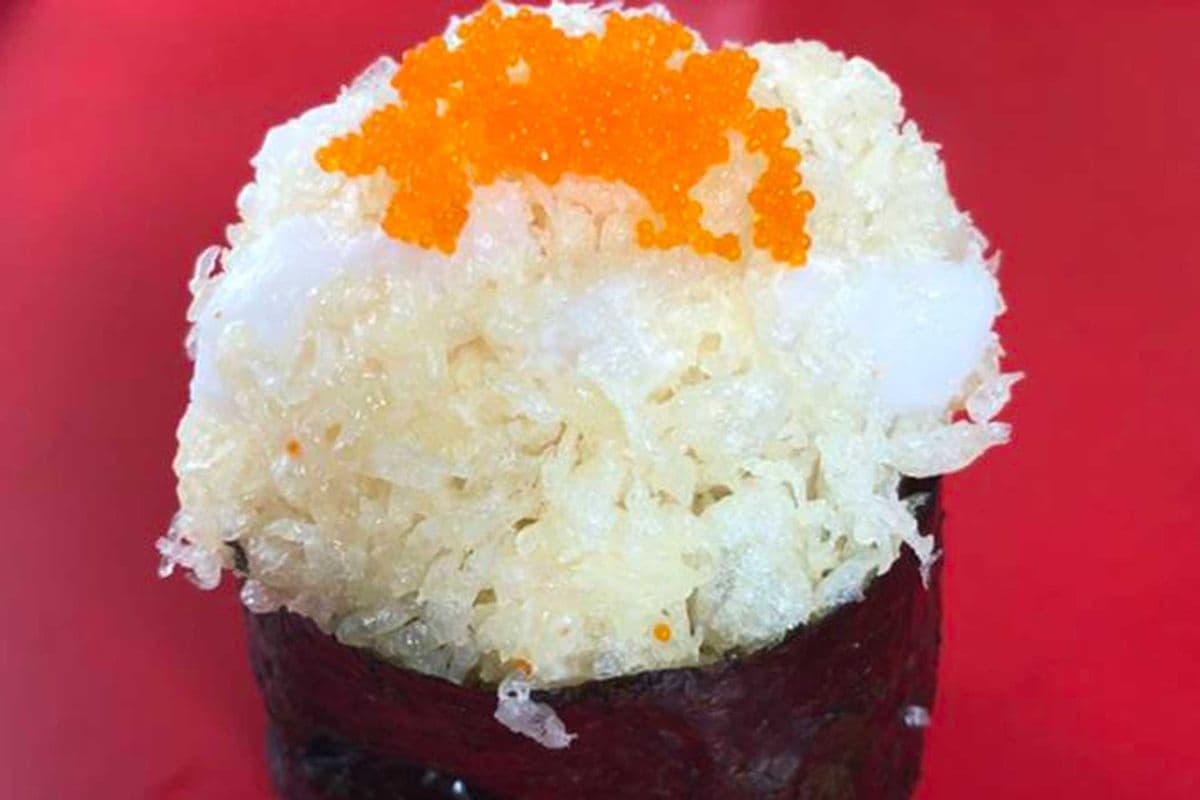 16. Nigiri Hotategai tempura / Hotategai Tempura Nigiri