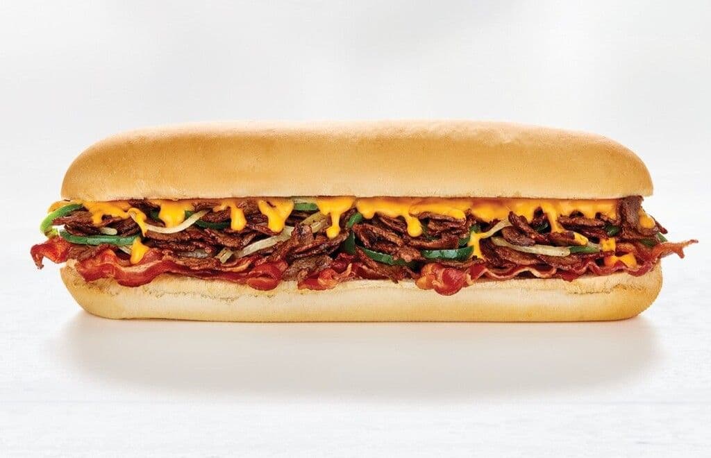 Large Queso & Bacon Cheesesteak