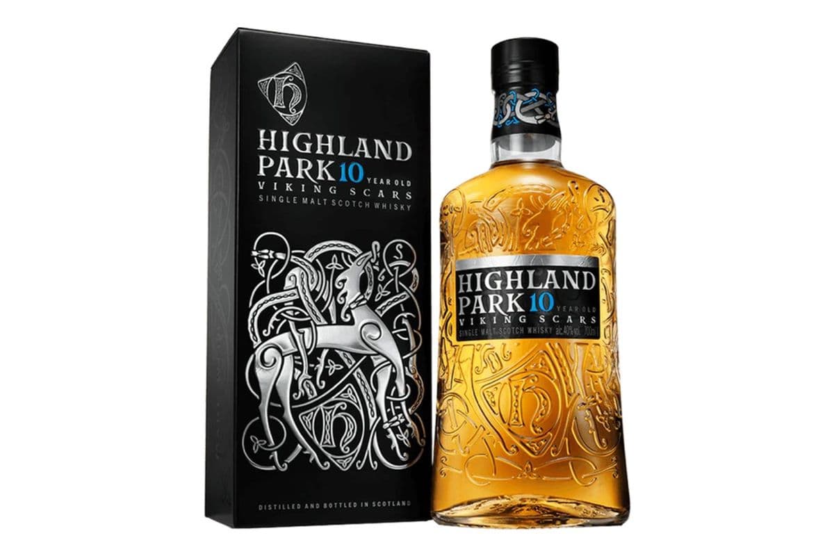 Highland Park 10 Year Old Single Malt Scotch Whisky (1 x 750ml)