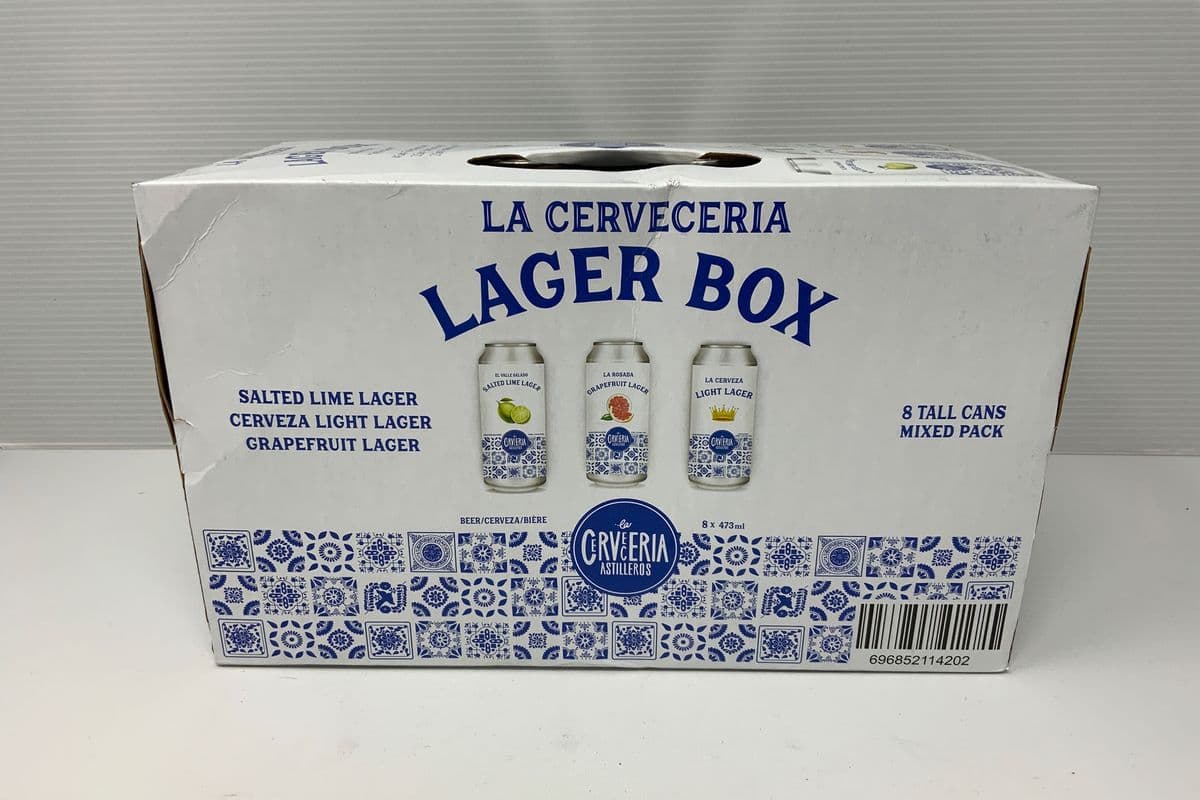 LA CERVECERIA LAGER BOX (8 x 473ml)