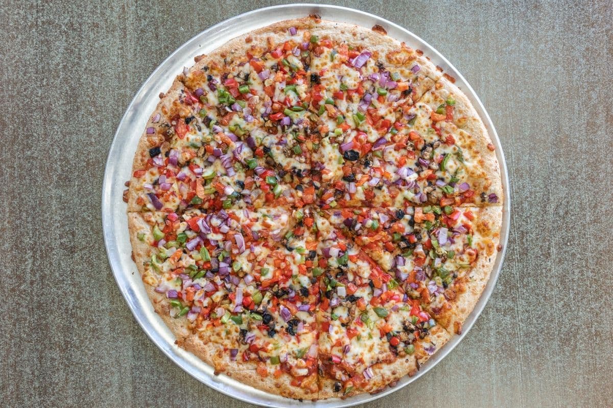 12" Medium Desi Veggie Pizza