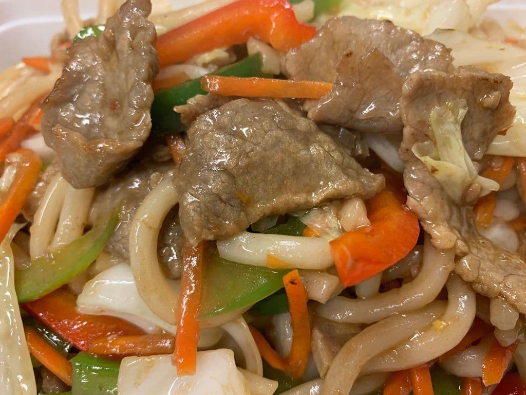 Stir Fried Udon