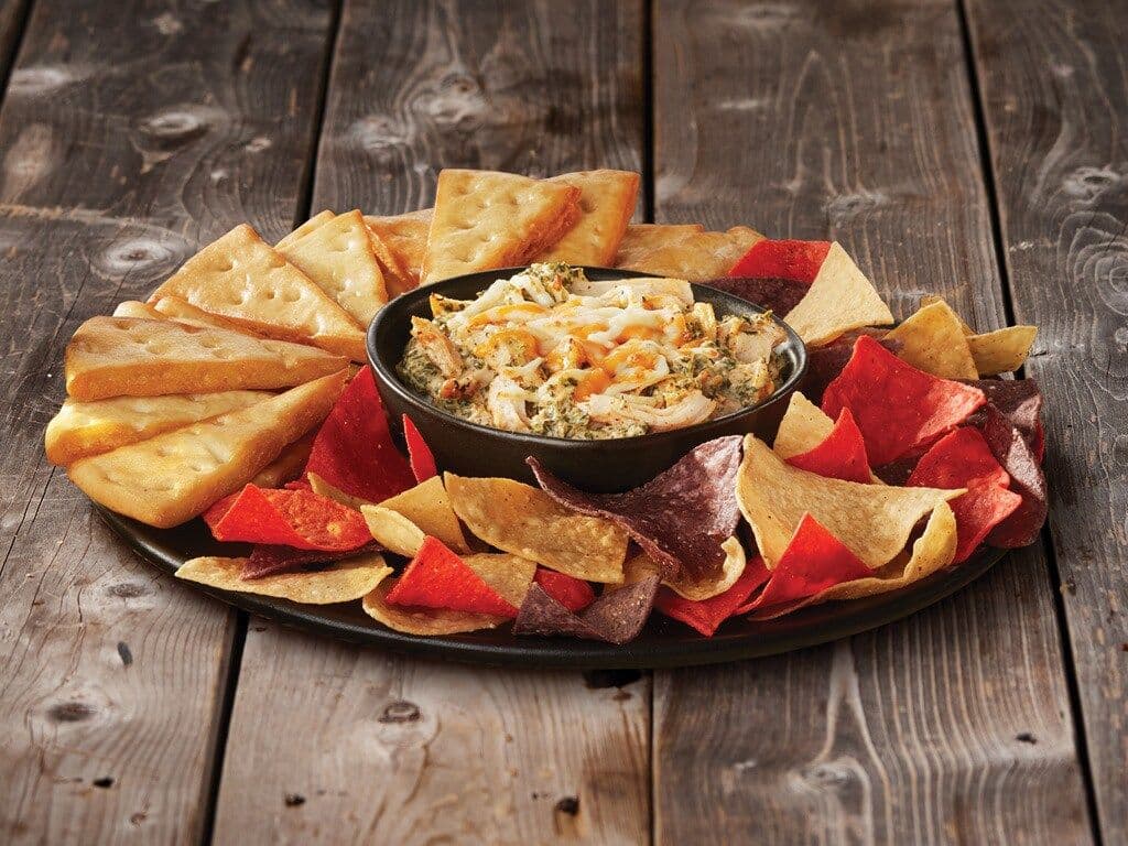 Smoked Chicken Four-Cheese Spinach Dip